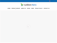 Tablet Screenshot of lankhorstyarns.com